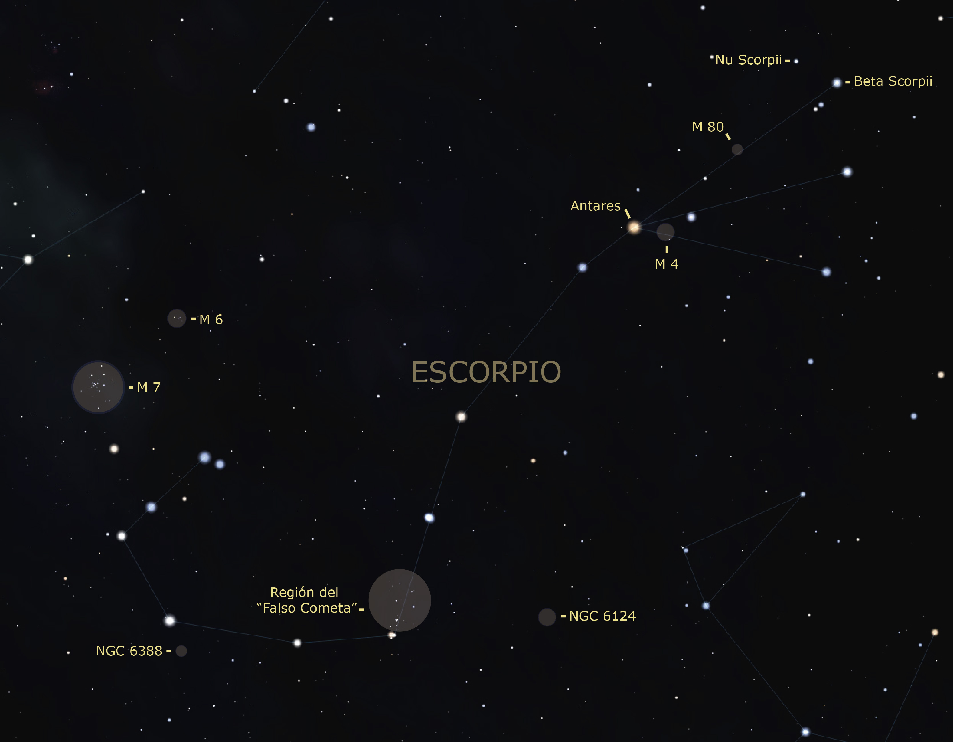 Mapa Escorpio