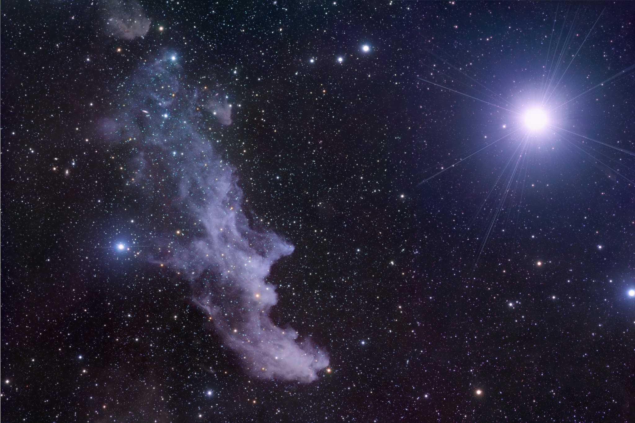 “Nebulosa Cabeza de Bruja” (IC 2118)
