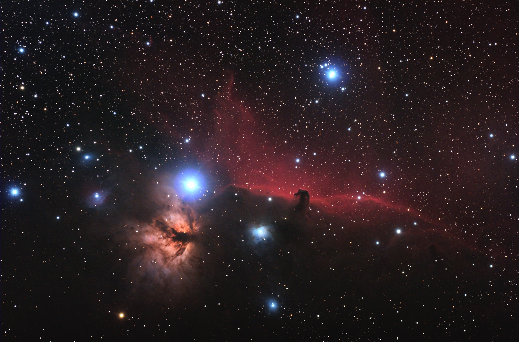 flame nebula