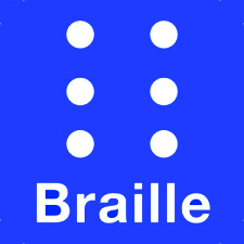Cartelería en Braille
