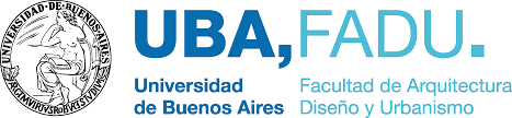 Logo FADU. Facultad arquitectura y diseño e indumentaria