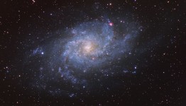M 33 (NGC 598), Constelación del Triángulo